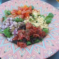 Ensalada at Bibra Real Food in Malaga