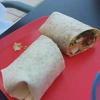 Wrap vegano at Bibra Real Food in Malaga