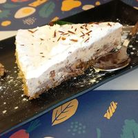 Tarta Banoffe buenísima at Bibra Real Food in Malaga