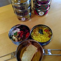 Lovely zero waste lunch service!! at Little World Kitchen in Utrecht