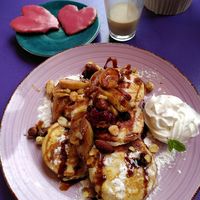 Pancakes at Little World Kitchen in Utrecht