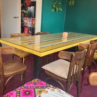 Interior at Little World Kitchen in Utrecht