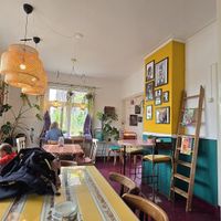 Interior at Little World Kitchen in Utrecht