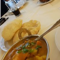 Nr. 32 mit Mango Sauce in vegan + Fladenbrot/Reis at India Haus in Hameln