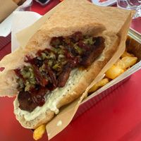 Smokey Steak Handwich at Handwich in Thessaloniki