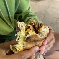 Gyros handwich   at Handwich in Thessaloniki