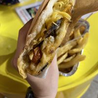 salami and cheese sandwich with rice bread  at Handwich in Thessaloniki