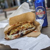 Gyros at Handwich in Thessaloniki