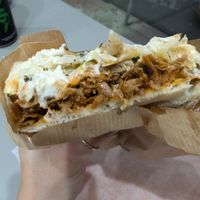 Gyros at Handwich in Thessaloniki