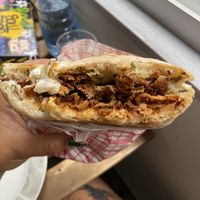 Gyros  at Handwich in Thessaloniki