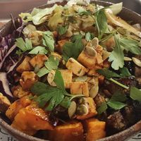 Autumn bowl at Copper Branch - Rue de Rennes in Paris