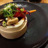 Vegan bao at Kombu in Figueres