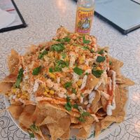 Elote nachos 😋 at Spiral Diner & Bakery in Fort Worth