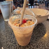 Peanut butter and cookie milkshake  at Spiral Diner & Bakery in Fort Worth