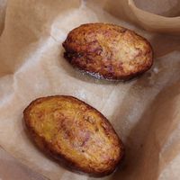 Empanada de plátano at La Casita Pupuseria in Washington