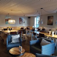 Interior at ØYA Bar Kafé Klub in St Gallen