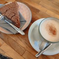 Homemade Chai Oat and Cinnamon Cake at ØYA Bar Kafé Klub in St Gallen