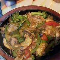 Veggie fajitas at Cielito Lindo in Vonore