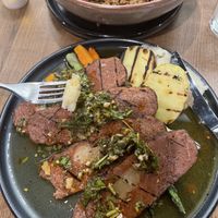 Seitan steak  at Fancy Plants Kitchen in Chicago