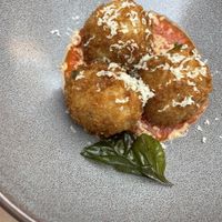 BLACK TRUFFLE ARANCINI  at Fancy Plants Kitchen in Chicago