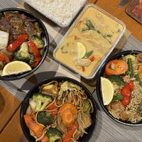 Takeaway that we ordered online and picked upp  at Thai Redcliffe in Redcliffe