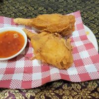 Vegan Chicken Drumsticks at Thai Redcliffe in Redcliffe