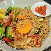 Fried Thai Fried Rice I think at Thai Redcliffe in Redcliffe