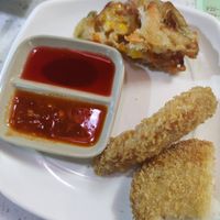 Appetizers. Honestly too much food but tasty 🤪 at Asuka Sushi in Sparks