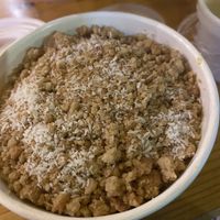 Coconut sugar on top? Yes please  at Crumble Mania  - New Cross in South East London