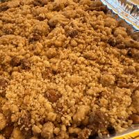 crumble  at Crumble Mania  - New Cross in South East London