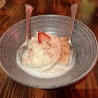 Coconut Tres Leches  at Sabor Peru in Caldwell