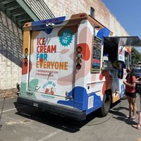 Ice cream truck at Best One Yet in Boulder