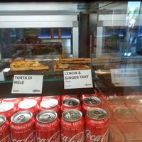 Vegan tart at La Gelatiera - OXO Tower in South East London