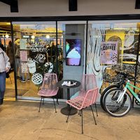 Front on the Thames in oxo tower   at La Gelatiera - OXO Tower in South East London