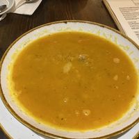 Pompoen soep at Ben Caffè in Florence