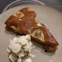 Vegan banana bread at Le Loft in Saint-marcel