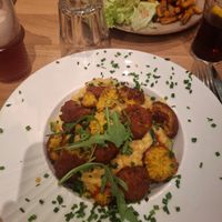 Risotto vegan at Le Loft in Saint-marcel