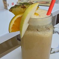 Smoothie at Chocolat Cafe Creperie in Naxos