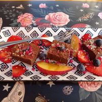Brownies a freddo at Amasia in Pietrasanta