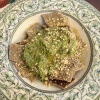 Testaroli al pesto  at Amasia in Pietrasanta