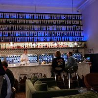 The wine bar at Brix 27 in Martinsburg