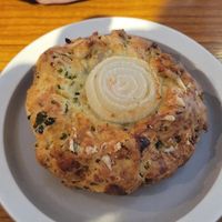 Cheese and scallion scone at 14 South Lane in Hong Kong Island