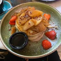 Vegan bavarian pancakes  at ANNA Pancakes in Utrecht