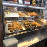 The days offerings  at Tai Wah Cooked Food 大華美食 in Central Singapore