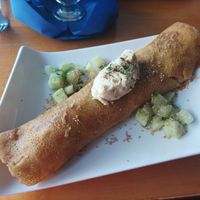Galette de pois chiches at Les Amants du Marche in Pau