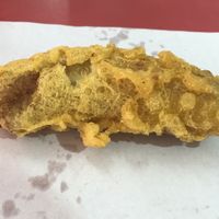 Banana fritter  at Delisnacks 德利食 - Chinatown Complex in Central Singapore