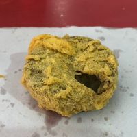 Green bean cake  at Delisnacks 德利食 - Chinatown Complex in Central Singapore