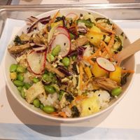 Vegan big poke bowl (customized) at Aloha Poké in Mallorca