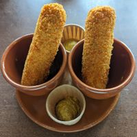 vegetable croquettes at De Proloog in Amerongen