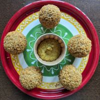 vegetable bitterballen at De Proloog in Amerongen